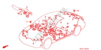 CABLAGEM(LH) para Honda CIVIC VTI LEV 4 portas automática de 4 velocidades 2000