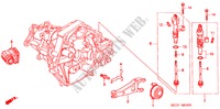 DESENGATE EMBRAIAGEM (1) para Honda CIVIC VTI 4 portas 5 velocidades manuais 2000