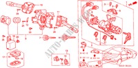 INTERRUPTOR COMBINADO(D.) para Honda BALLADE 150I 4 portas automática de 4 velocidades 2000