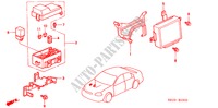 UNIDADE ABS(LH) para Honda CIVIC VTI 4 portas automática de 4 velocidades 2000