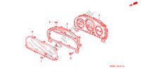 COMPONENTES INDICADORES(NS) (2) para Honda CIVIC 2.0IVT 4 portas automática de 5 velocidades 2004