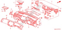 PAINEL INSTRUMENTOS(D.) para Honda CIVIC 2.0IVT 4 portas automática de 5 velocidades 2004