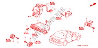 UNIDADE SRS(D.) para Honda CIVIC VTI 4 portas automática de 4 velocidades 2001