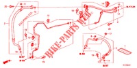 AR CONDICIONADO (FLEXIBLES/TUYAUX) (LH) para Honda JAZZ HYBRID LUXURY 5 portas totalmente automática CVT 2015
