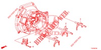 FORQUILHA/PARAFUSO PONTO  para Honda CIVIC 1.4 EXECUTIVE 5 portas 6 velocidades manuais 2012