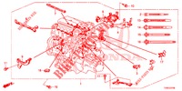 CABLAGEM MOTOR (1.4L) para Honda CIVIC 1.4 EXECUTIVE TUNER LESS 5 portas 6 velocidades manuais 2014