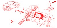 CABO LIGACAO SIST. NAVEGACAO (KIT)  para Honda CIVIC 1.4 EXECUTIVE TUNER LESS 5 portas 6 velocidades manuais 2014
