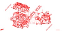 CONJ. MOTOR/CONJ. CAIXA VELOCIDADES (1.4L) para Honda CIVIC 1.4 EXECUTIVE TUNER LESS 5 portas 6 velocidades manuais 2014
