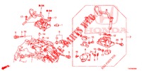 ALAVANCA MUDANCAS (DIESEL) (1.6L) para Honda CIVIC DIESEL 1.6 ELEGANCE 5 portas 6 velocidades manuais 2013