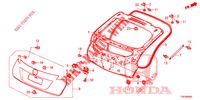 PAINEL PORTA TRASEIRA(2 PORTAS)  para Honda CIVIC DIESEL 1.6 ELEGANCE 5 portas 6 velocidades manuais 2013