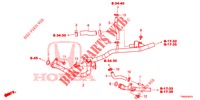 TUBO FLEXIVEL LAVA/CONDUTA (DIESEL) para Honda CIVIC DIESEL 1.6 EXECUTIVE 5 portas 6 velocidades manuais 2015