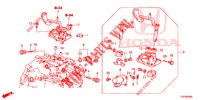 ALAVANCA MUDANCAS (DIESEL) (1.6L) para Honda CIVIC DIESEL 1.6 EXECUTIVE 5 portas 6 velocidades manuais 2013