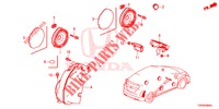 ANTENA/ALTIFALANTE  para Honda CIVIC DIESEL 1.6 EXECUTIVE 5 portas 6 velocidades manuais 2013