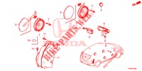 ANTENA/ALTIFALANTE  para Honda CIVIC DIESEL 1.6 EXECUTIVE 5 portas 6 velocidades manuais 2014