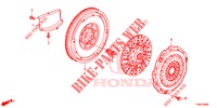 FORQUILHA DA EMBRAIAGEM (DIESEL) para Honda CIVIC DIESEL 1.6 EXECUTIVE 5 portas 6 velocidades manuais 2014