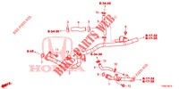 TUBO FLEXIVEL LAVA/CONDUTA (DIESEL) para Honda CIVIC DIESEL 1.6 EXECUTIVE 5 portas 6 velocidades manuais 2014