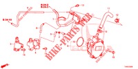 TUBO METALICO INSTALACAO/BOMBA DE VACUO (DIESEL) para Honda CIVIC DIESEL 1.6 EXECUTIVE 5 portas 6 velocidades manuais 2014