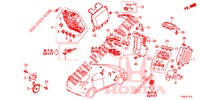 UNIDADE CONTROLO (CABINE) (1) (LH) para Honda CIVIC DIESEL 1.6 EXECUTIVE 5 portas 6 velocidades manuais 2014