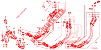 ALAVANCA SELECTORA(HMT)  para Honda CIVIC 1.8 EXECUTIVE 5 portas 6 velocidades manuais 2012