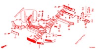 PARA CHOQUES FRENTE  para Honda CIVIC 1.8 EXECUTIVE 5 portas 6 velocidades manuais 2012