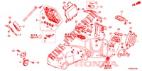 UNIDADE CONTROLO (CABINE) (1) (LH) para Honda CIVIC 1.8 EXECUTIVE 5 portas 6 velocidades manuais 2012