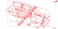 UNIDADE DE AUDIO  para Honda CIVIC 1.8 EXECUTIVE 5 portas 6 velocidades manuais 2012