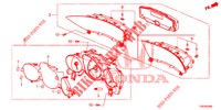 VELOCIMETRO  para Honda CIVIC 1.8 EXECUTIVE 5 portas 6 velocidades manuais 2012