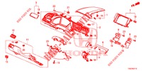 GUARNICAO INSTRUMENTOS (COTE DE CONDUCTEUR) (LH) para Honda CIVIC  1.0 ENTRY 5 portas 6 velocidades manuais 2018