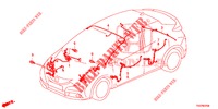 CABLAGEM (4) (LH) para Honda CIVIC 1.8 EXECUTIVE TUNER LESS 5 portas automática de 5 velocidades 2013