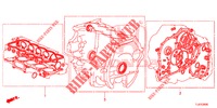 KIT JUNTAS/ CONJ. CAIXA VELOCIDADES (2.0L) para Honda ACCORD TOURER 2.0 S 5 portas automática de 5 velocidades 2015