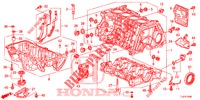 BLOCO CILINDROS/CARTER OLEO (2.0L) para Honda ACCORD TOURER 2.0 ELEGANCE 5 portas 6 velocidades manuais 2014