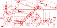 BOMBA PRINCIPAL TRAVOES/SERVO FREIO (LH) para Honda ACCORD TOURER 2.0 ELEGANCE 5 portas 6 velocidades manuais 2014