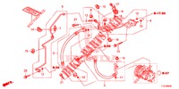 AR CONDICIONADO (FLEXIBLES/TUYAUX) (2.0L) (LH) para Honda ACCORD TOURER 2.0 ELEGANCE PACK 5 portas automática de 5 velocidades 2014