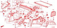 FORRO LATERAL TRASEIRO(2 PORTAS)  para Honda ACCORD TOURER 2.0 ELEGANCE 5 portas 6 velocidades manuais 2013