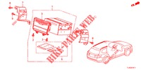 UNIDADE DE AUDIO (NAVIGATION) para Honda ACCORD TOURER 2.0 ELEGANCE PACK 5 portas 6 velocidades manuais 2013