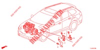 ESTEIO DO ARNES DO MOTOR(1.7L)(D.)  para Honda ACCORD TOURER 2.0 S 5 portas 6 velocidades manuais 2013