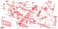 CAIXA DIRECCAO ASSISTIDA (EPS) (DIESEL) (LH) para Honda ACCORD DIESEL 2.2 EXECUTIVE 4 portas 6 velocidades manuais 2012