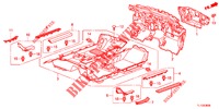 TAPETE PISO/ISOLADOR  para Honda ACCORD DIESEL 2.2 EXECUTIVE 4 portas 6 velocidades manuais 2012