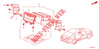 UNIDADE DE AUDIO (NAVIGATION) para Honda ACCORD DIESEL 2.2 EXECUTIVE 4 portas 6 velocidades manuais 2012