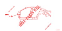 OLHAL (LATERAL) para Honda ACCORD DIESEL 2.2 LUXURY 4 portas automática de 5 velocidades 2012