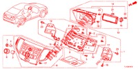 UNIDADE DE AUDIO  para Honda ACCORD DIESEL 2.2 LUXURY 4 portas automática de 5 velocidades 2012