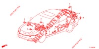 CABLAGEM (2) (LH) para Honda ACCORD 2.4 EXECUTIVE 4 portas 6 velocidades manuais 2012