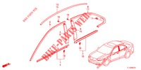GRELHA FRENTE/MOLDURA  para Honda ACCORD 2.4 EXECUTIVE 4 portas 6 velocidades manuais 2012