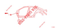 OLHAL (LATERAL) para Honda ACCORD 2.4 EXECUTIVE 4 portas automática de 5 velocidades 2012