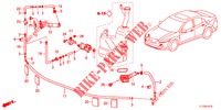 LAVA FAROL(S)  para Honda ACCORD DIESEL 2.2 COMFORT 4 portas 6 velocidades manuais 2013