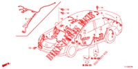CABLAGEM (3) (LH) para Honda ACCORD DIESEL 2.2 COMFORT 4 portas automática de 5 velocidades 2013