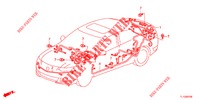 CABLAGEM (2) (LH) para Honda ACCORD DIESEL 2.2 ELEGANCE 4 portas 6 velocidades manuais 2013