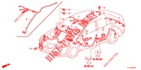 CABLAGEM (3) (LH) para Honda ACCORD DIESEL 2.2 ELEGANCE 4 portas 6 velocidades manuais 2013