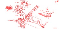 GUARNICAO INSTRUMENTOS (COTE DE CONDUCTEUR) (LH) para Honda ACCORD DIESEL 2.2 LUXURY H 4 portas 6 velocidades manuais 2013
