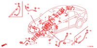 CABLAGEM (1) (LH) para Honda ACCORD DIESEL 2.2 S 4 portas automática de 5 velocidades 2013
